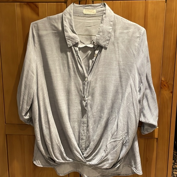 Just Living relaxed slouchy blouse (Lg) - Picture 5 of 5